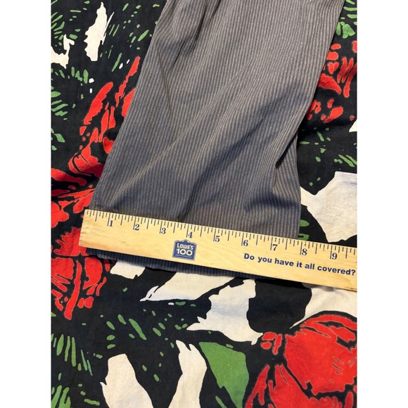 Lululemon Align Pants Charcoal Pinstripe Stirrup Leggings Women's Size Unknown - Picture 4 of 6